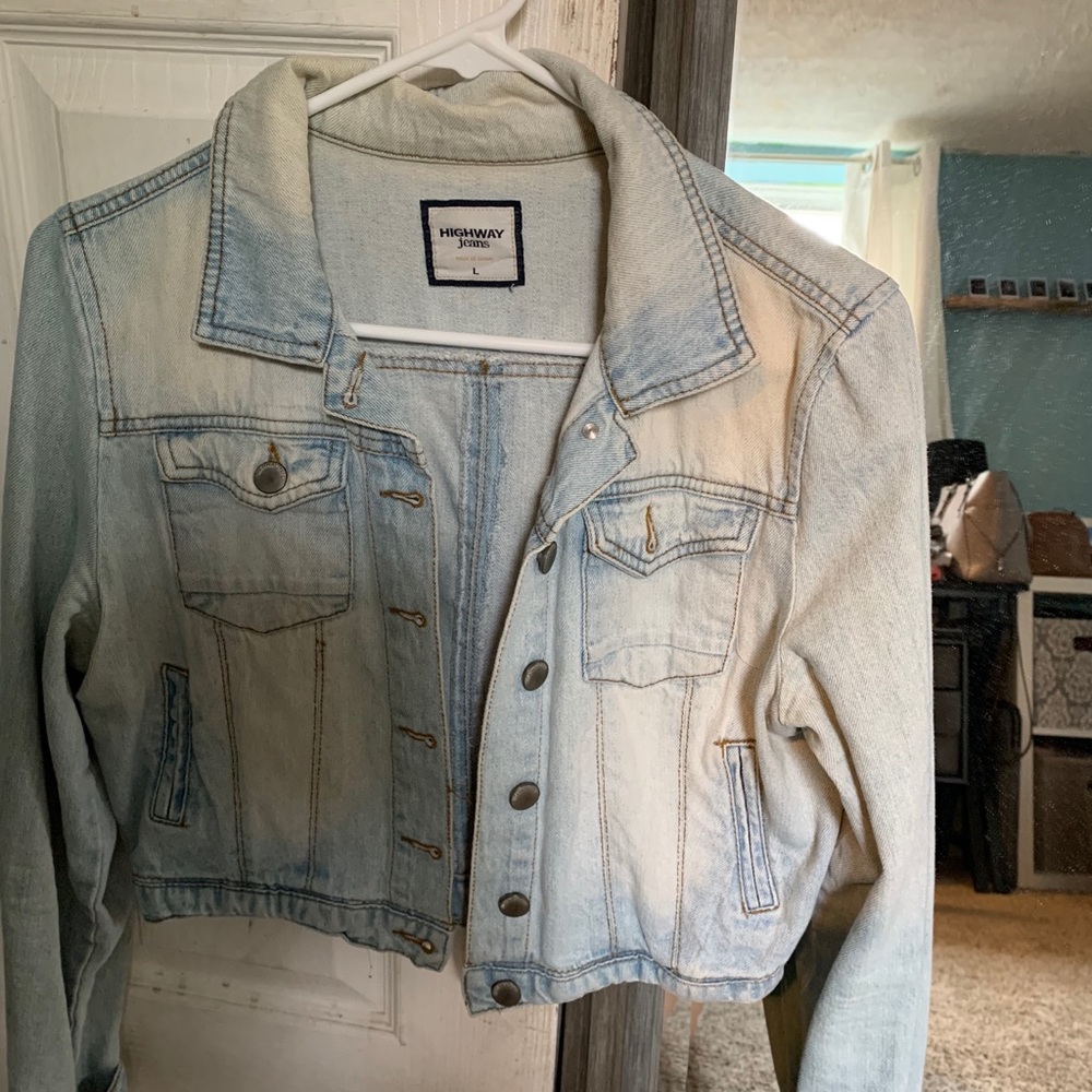 Cropped Jean jacket